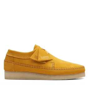 Yellow Suede Oxfords & Lace Ups Casual Shoes for Men by Clarks Weaver 26169439